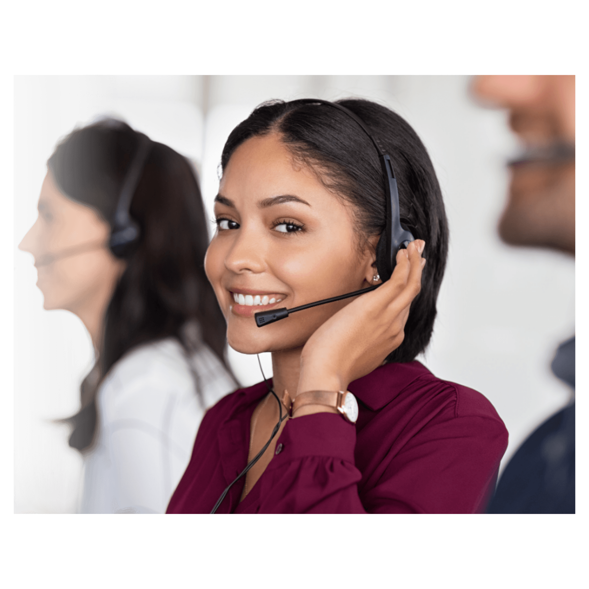 A friendly Jominsure support agent ready to take your call.